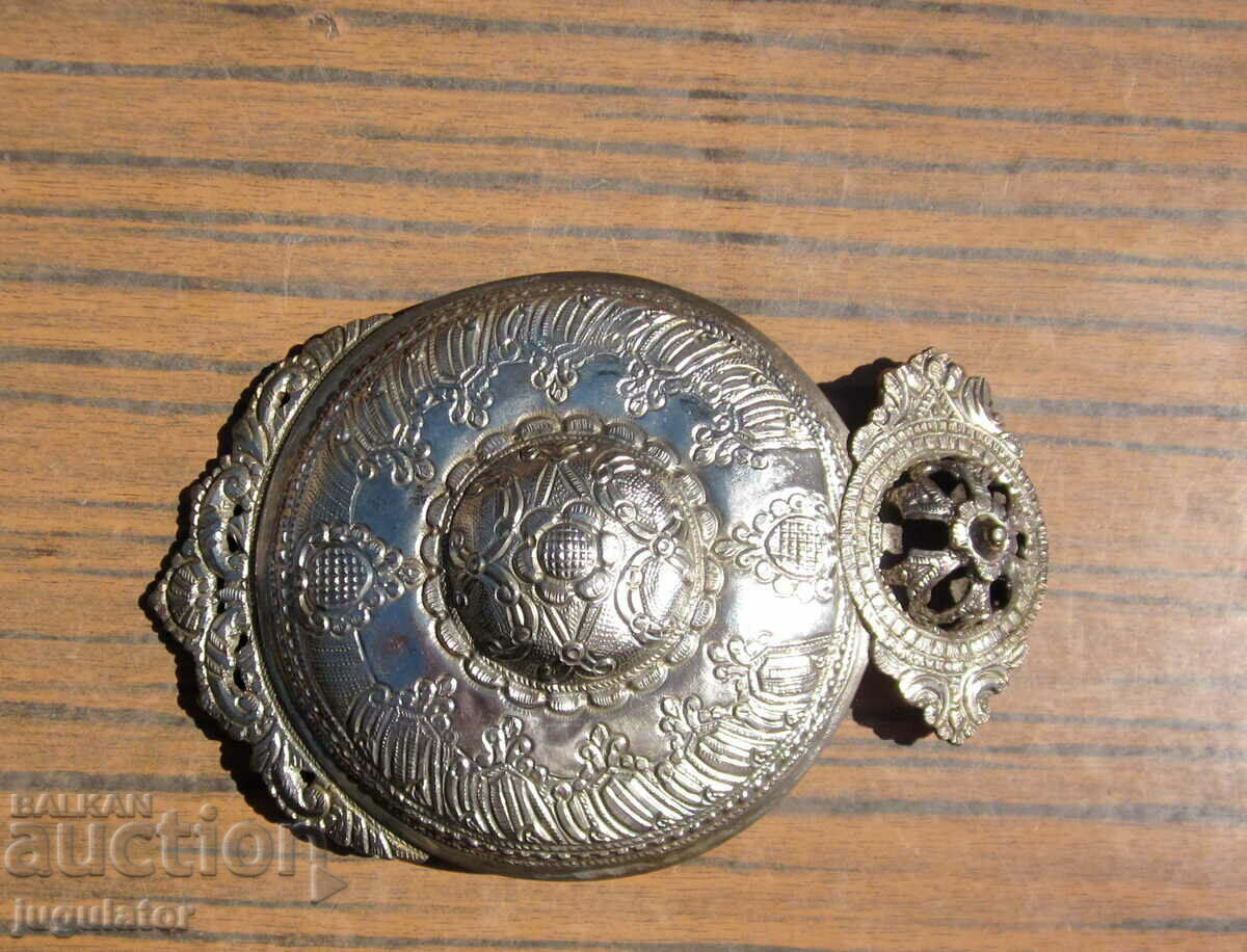 large Bulgarian Renaissance silver half pafta pafti