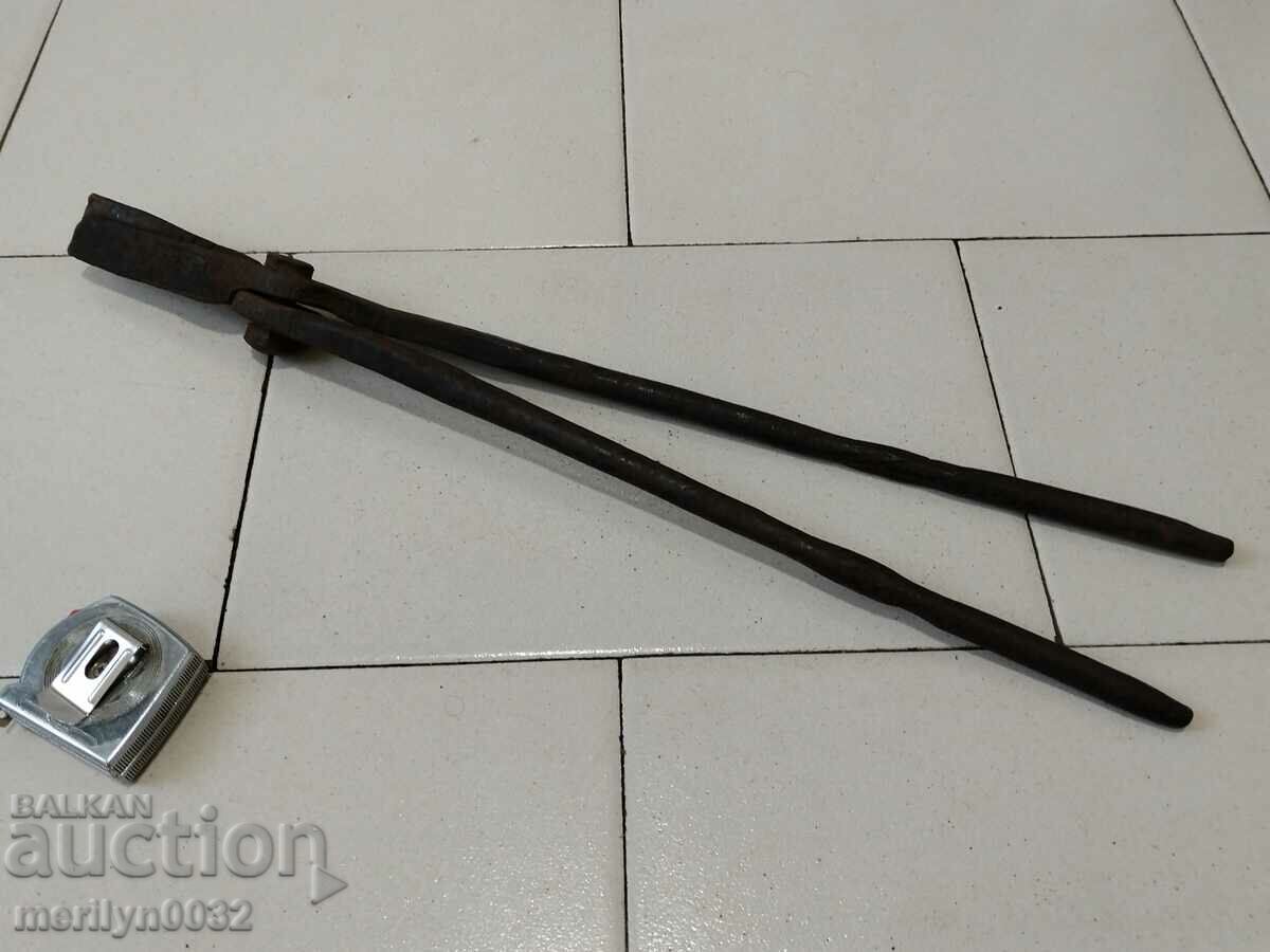 Стари ковашки клещи, керпедени, ковано желязо - 5 Стари ковашки клещи, керпедени, ковано желязо - 5