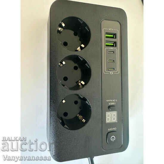 High quality European plug with overload protection