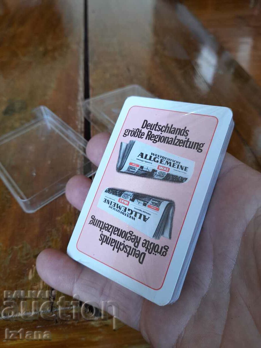 Auction  Old Skat cards