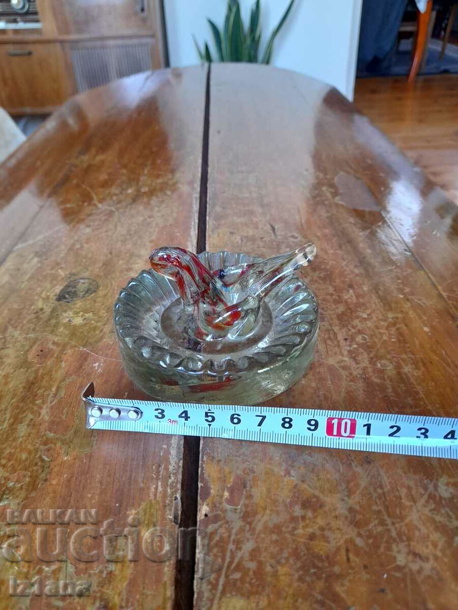 Auction Old glass figure, bird figure Auction Old glass figure, bird figure