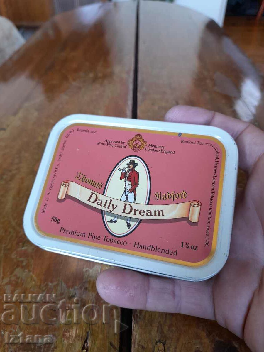 Old Daily Dream pipe tobacco box with price 33.00 BGN | € 16.87 Old Daily Dream pipe tobacco box with price 33.00 BGN | € 16.87