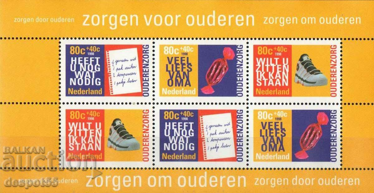 1998. Olanda. Seria de caritate. Bloc.