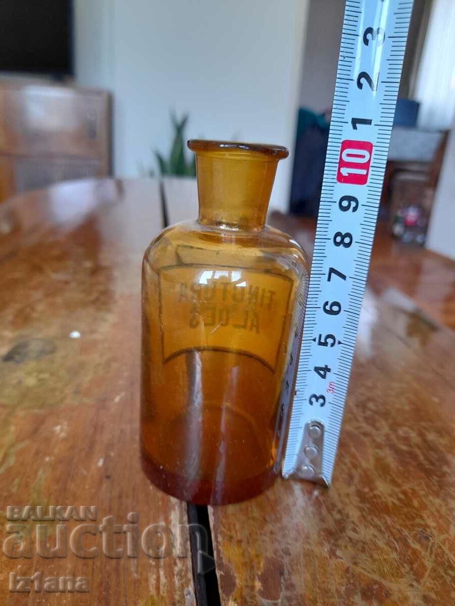 Παλιό μπουκάλι φαρμακείου με τιμή 16.00 BGN | € 8.18 Παλιό μπουκάλι φαρμακείου με τιμή 16.00 BGN | € 8.18