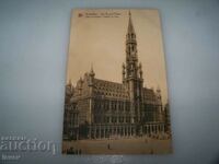 Carte poștală veche de la Bruxelles, circa 1915.