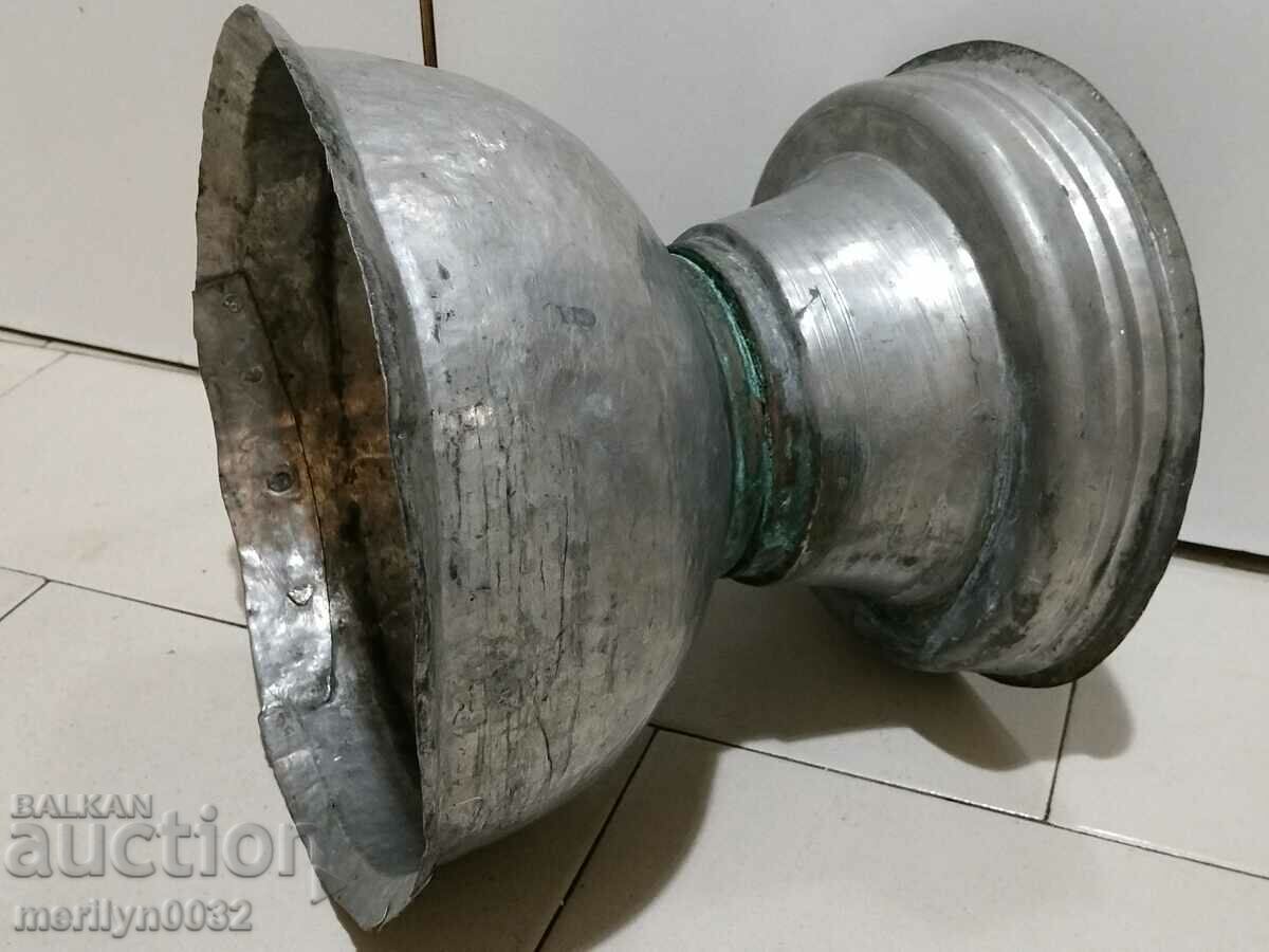 Crin bisericesc 28/30cm pentru botez apa vas din cupru din cupru - 7