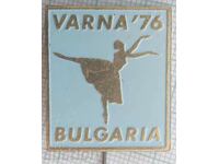 16213 Badge - Ballet Competition Varna 1976