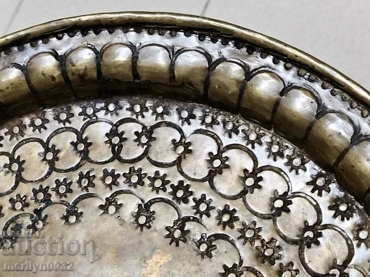 Renaissance Sahan engravings 19th in the blue copper panic plate - 5 Renaissance Sahan engravings 19th in the blue copper panic plate - 5