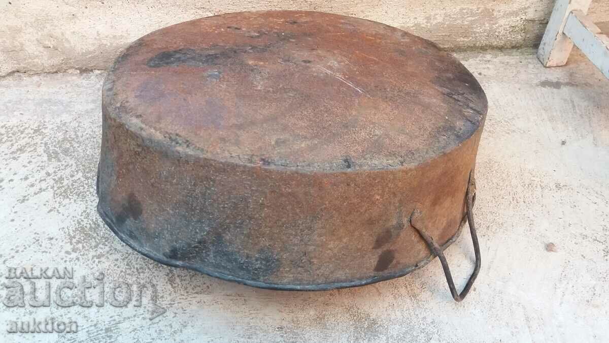 Veche tavă masivă pentru miei, lutenitsa etc. - 7 Veche tavă masivă pentru miei, lutenitsa etc. - 7