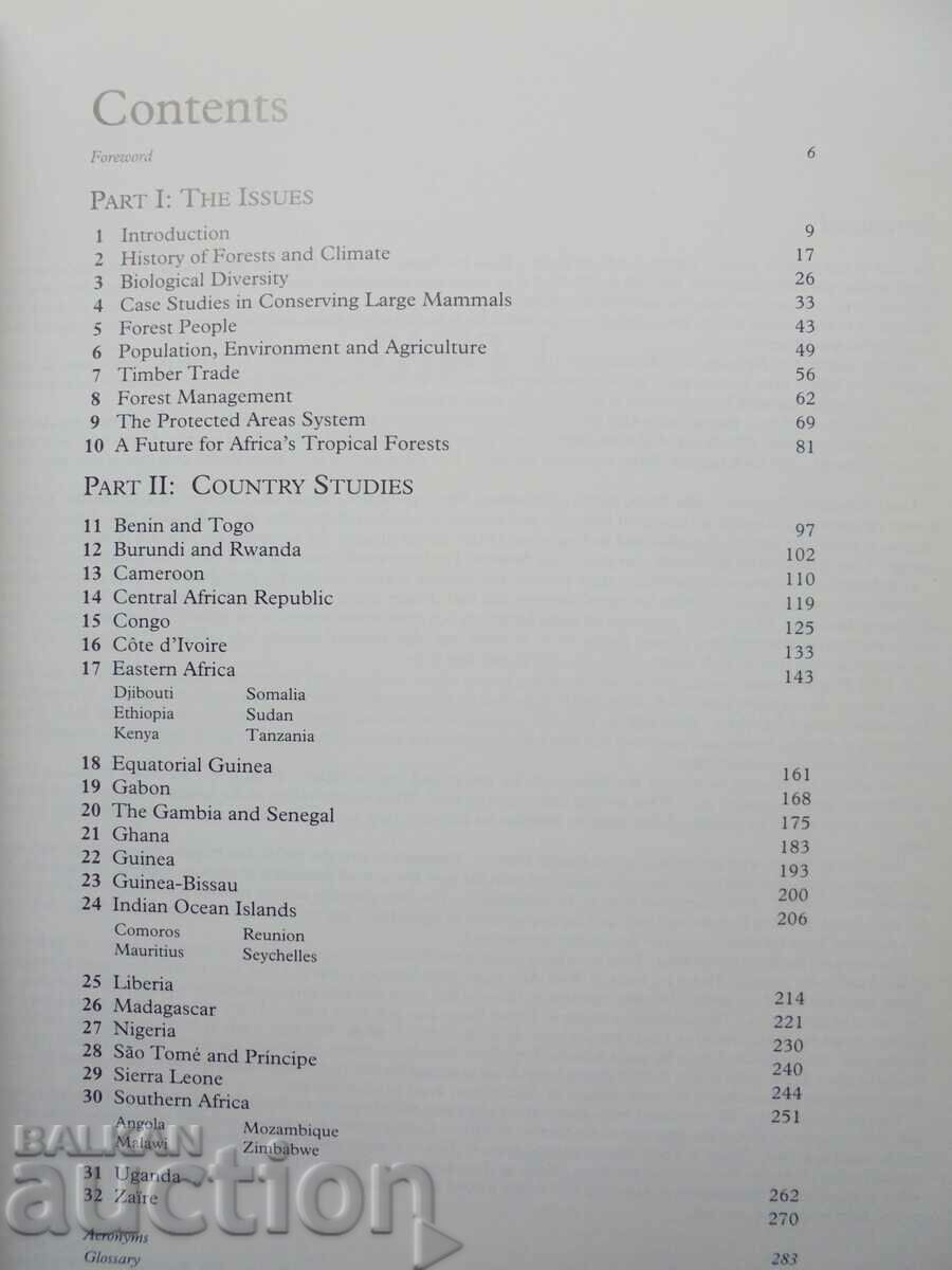 The Conservation Atlas of Tropical Forests: Africa 1992. with price 35.00 BGN | € 17.90 The Conservation Atlas of Tropical Forests: Africa 1992. with price 35.00 BGN | € 17.90