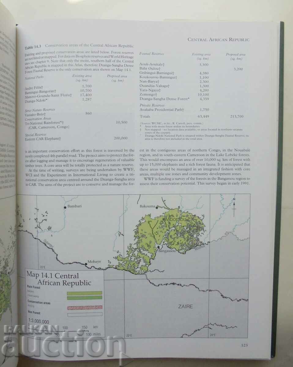 Delivery of The Conservation Atlas of Tropical Forests: Africa 1992. Delivery of The Conservation Atlas of Tropical Forests: Africa 1992.