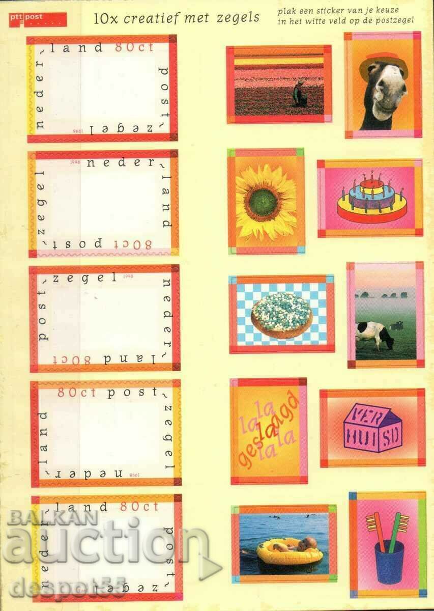 1998. The Netherlands. Greeting stamps - self-adhesive. with price 4.50 BGN | € 2.30