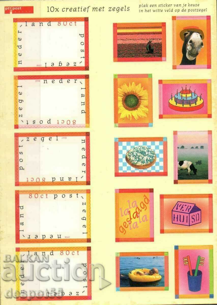 1998. The Netherlands. Greeting stamps - self-adhesive. with price 4.50 BGN | € 2.30