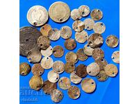 Голям лот османски и австрийски сребърни монети