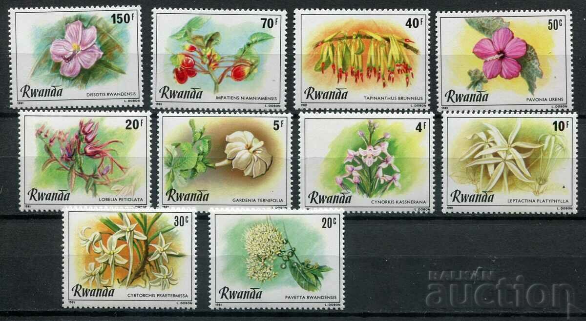 Rwanda 1981 MnH - Floră, flori