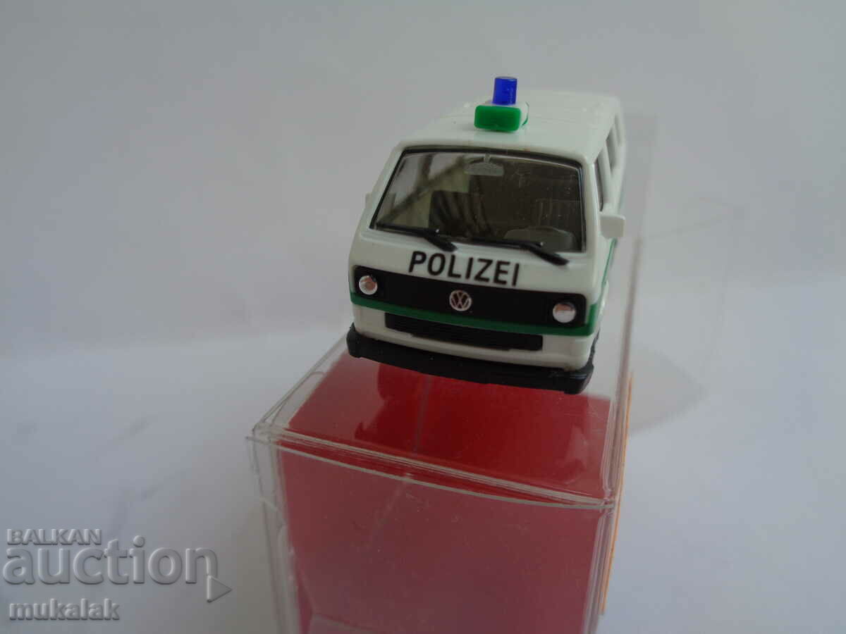 HERPA H0 1/87 VW POLICE BUS MODEL TROLLEY TOY with price 10.00 BGN | € 5.11 HERPA H0 1/87 VW POLICE BUS MODEL TROLLEY TOY with price 10.00 BGN | € 5.11