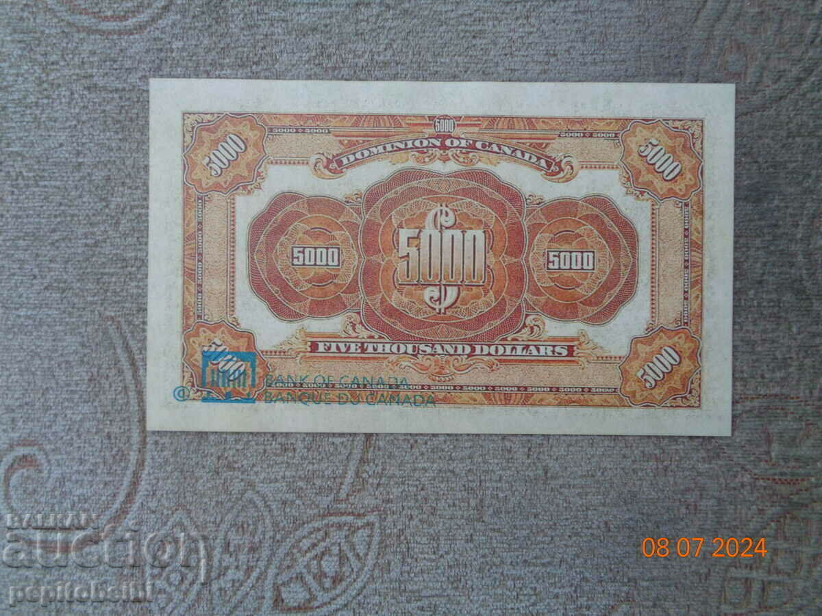 NOT MET Canada 1914 the note is a copy with price 10.00 BGN | € 5.11 NOT MET Canada 1914 the note is a copy with price 10.00 BGN | € 5.11