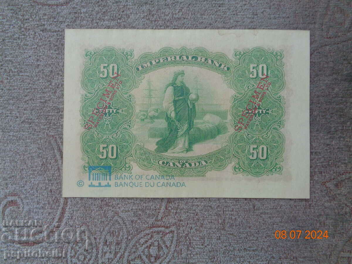 NOT MET Canada1907. the note is a copy with price 10.00 BGN | € 5.11 NOT MET Canada1907. the note is a copy with price 10.00 BGN | € 5.11