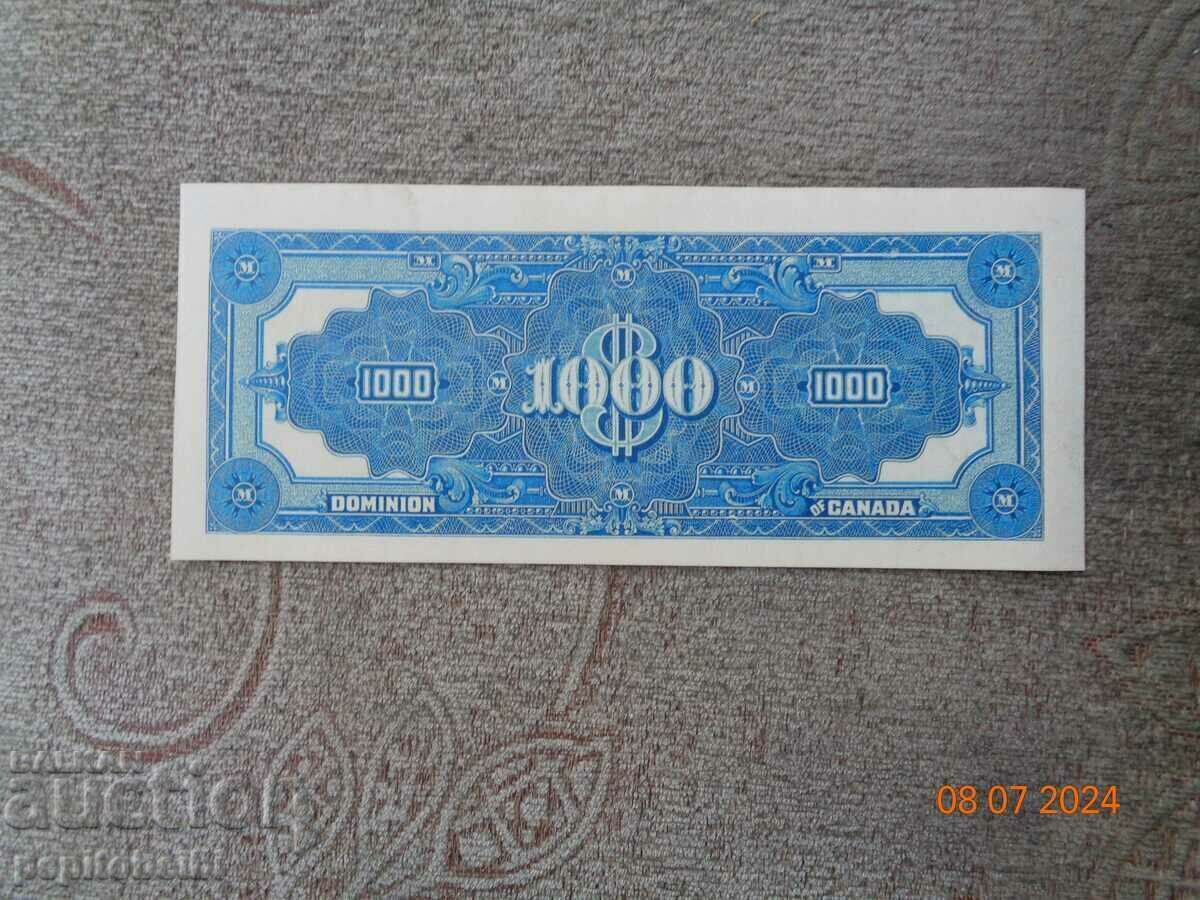 NOT MET Canada1911. the note is a copy with price 8.00 BGN | € 4.09