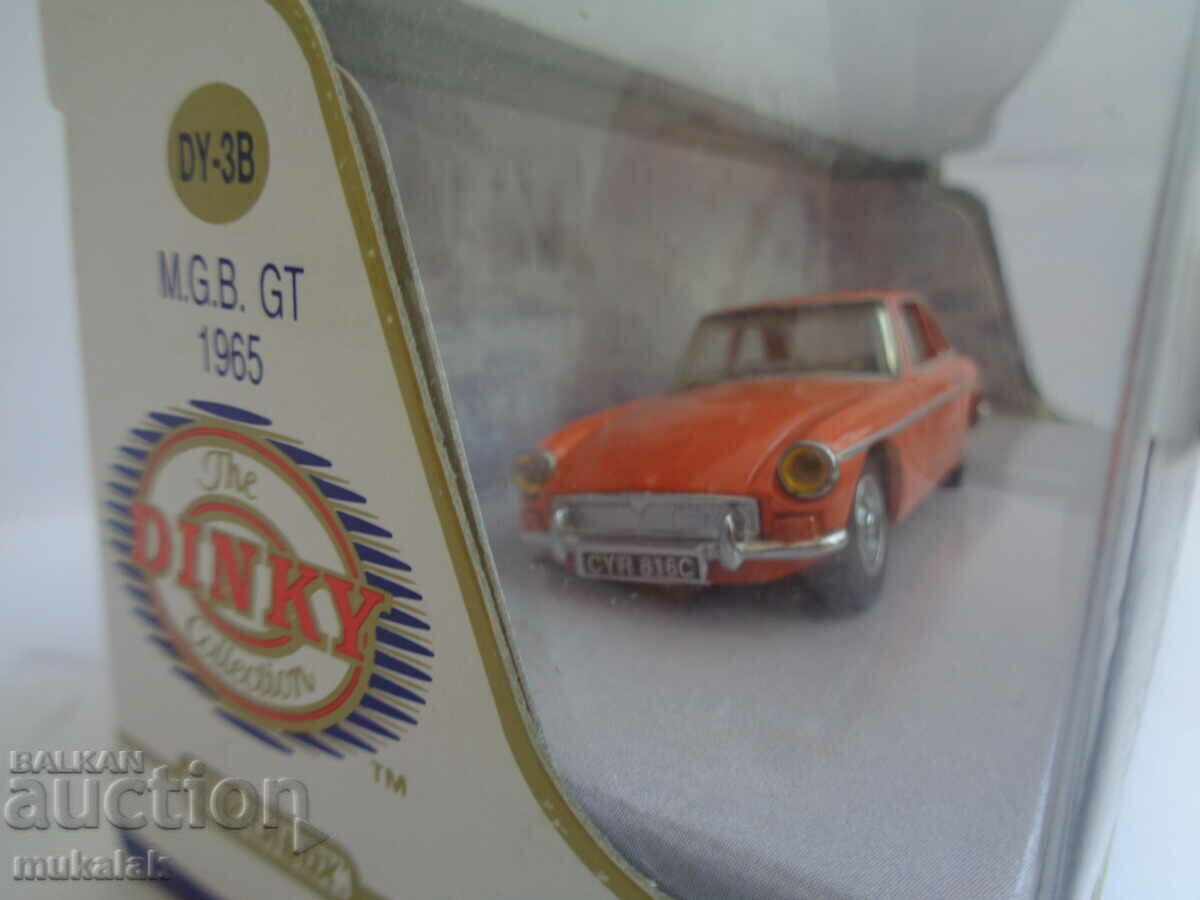 1:43 DINKY MATCHBOX M.G.B. GT 1965 STROLLER MODEL with price 30.00 BGN | € 15.34