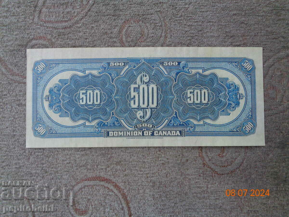 НЕ СЕ СРЕЩА  Канада1925г.    банкнотата е копие с цена € 4.00 | 7.82 лв.
