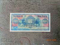 Рядка  Канада 1920г.100 $ -   банкнотата е копие