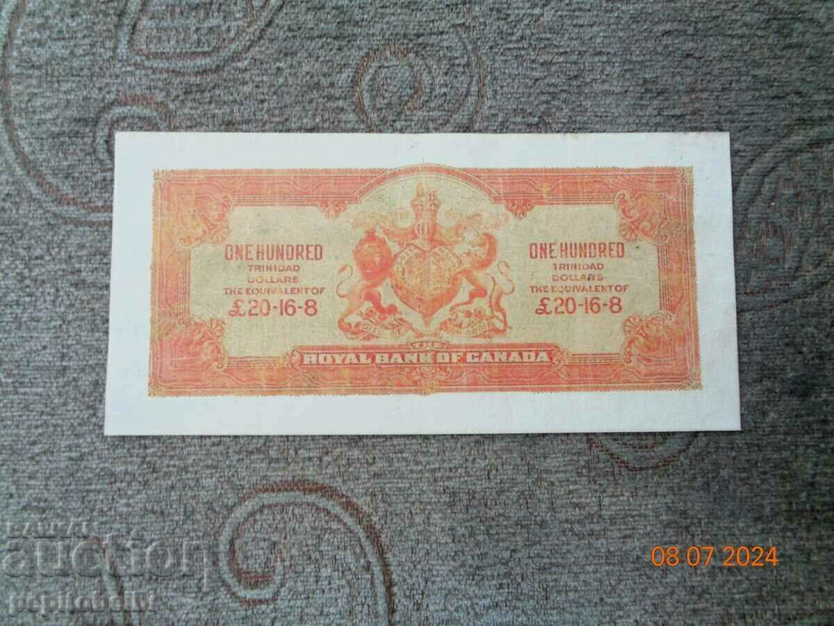 Σπάνιος Καναδάς 1920 100 $ - ο λογαριασμός είναι αντίγραφο με τιμή € 4.00 | 7.82 BGN