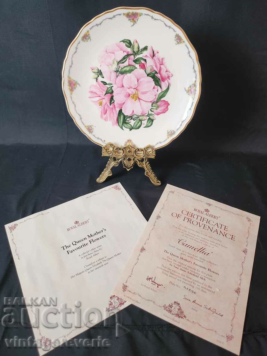 Συλλεκτικό πιάτο Royal Albert, Camellia