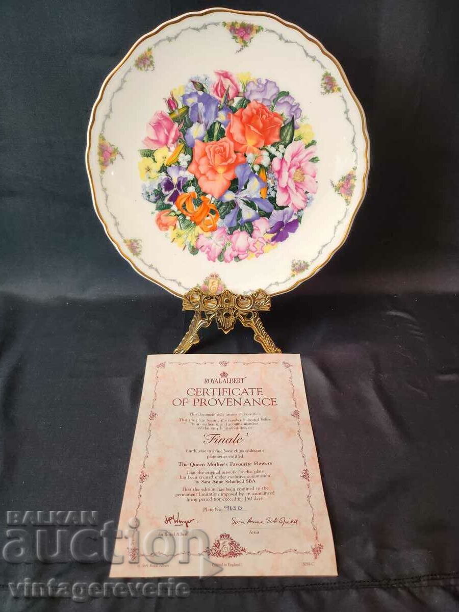 Royal Albert Collector's Plate, Finale