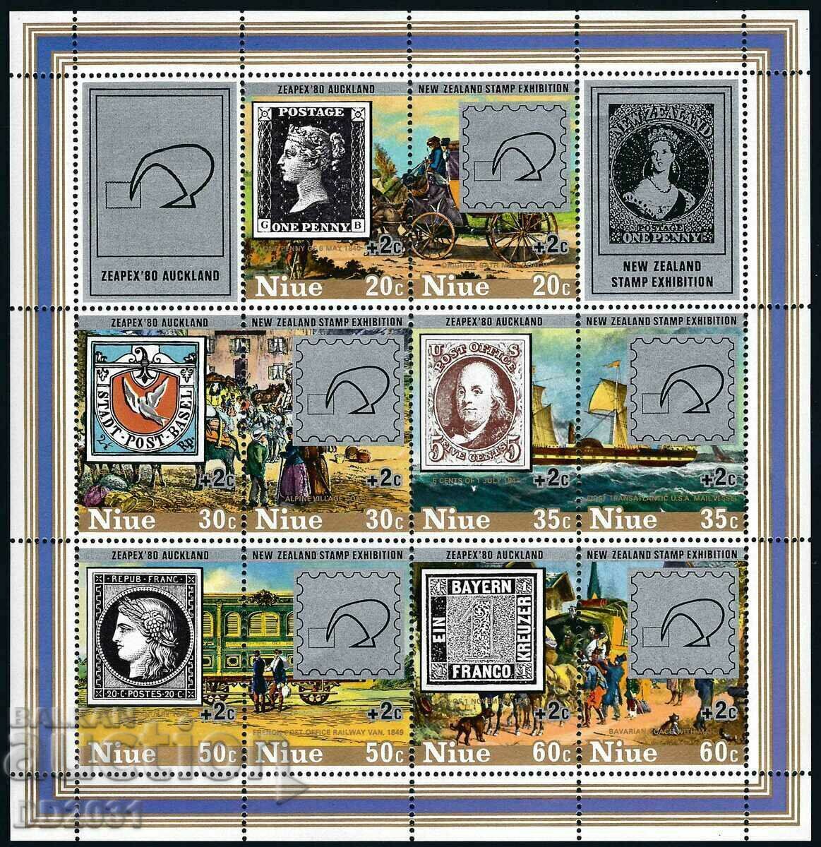 Niue 1980 - transport FI MNH