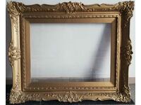 Барокова златна дървена рамка за гоблен картина огледало