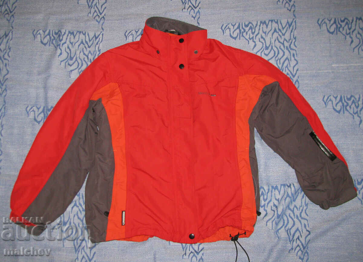 Children's winter jacket with fleece for height approx. 140 cm up to 12 years, preserved