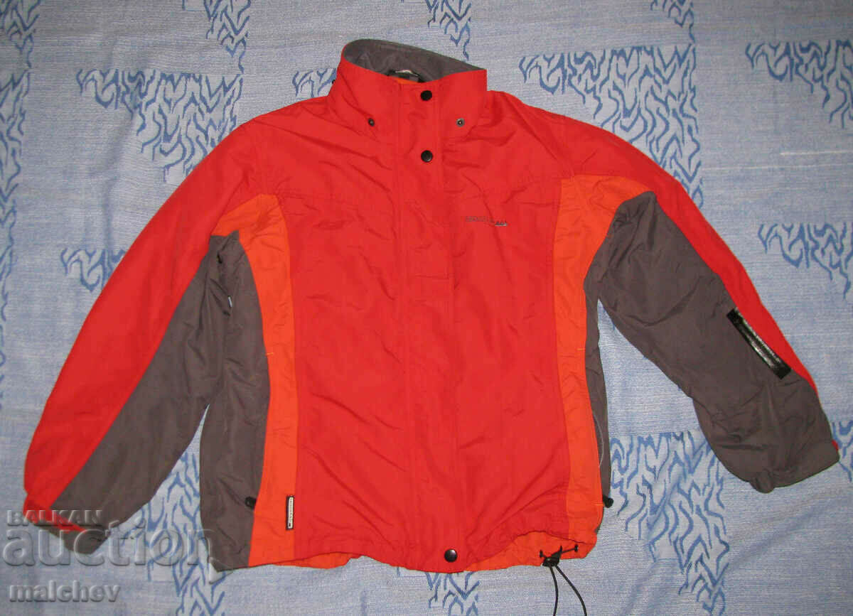 Children's winter jacket with fleece for height approx. 140 cm up to 12 years, preserved