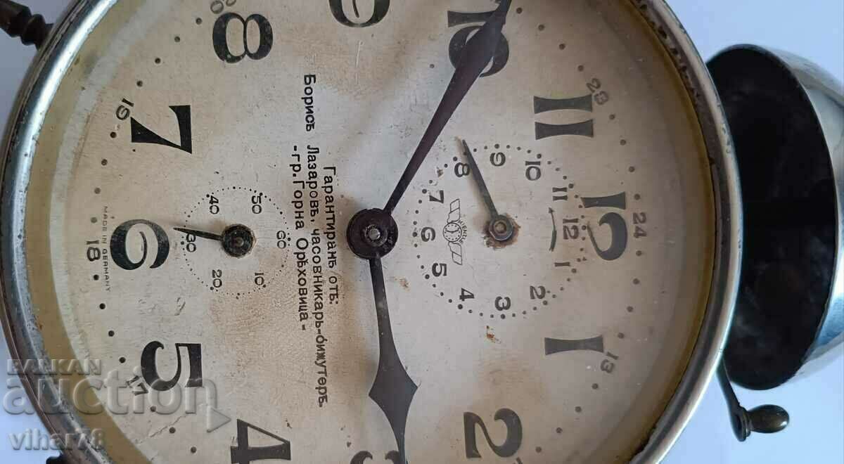 Auction RARE MODEL Junghans ALARM CLOCK Auction RARE MODEL Junghans ALARM CLOCK