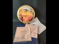 Колекционерска чиния Royal Worcester "Пламтящият юни"