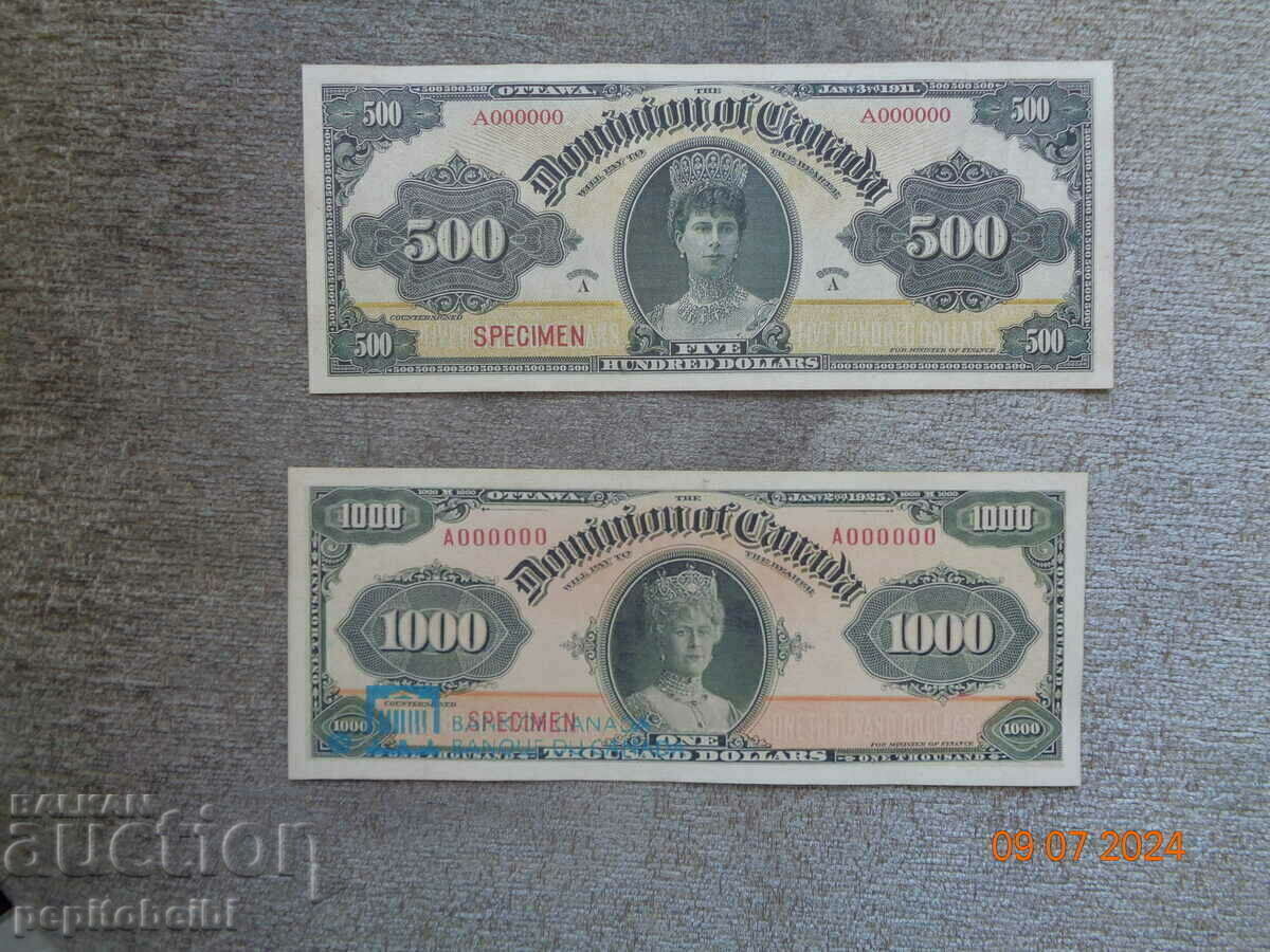 Delivery of quite rare Canada1925 the note is a copy