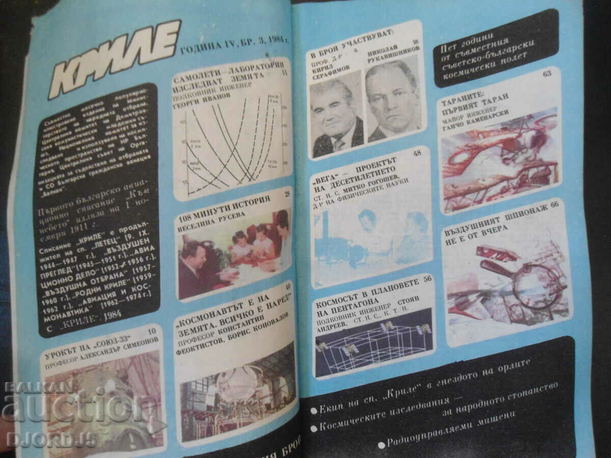 Auction  Wings, Issue 3/1984