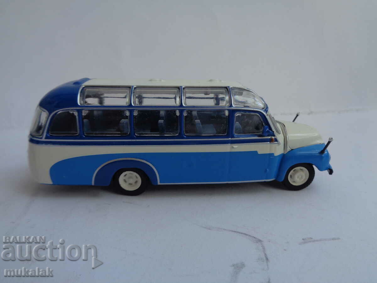 Livrarea 1:72 ATLAS OPEL BLITZ 1954 TROLLEY BUS RETRO MODEL