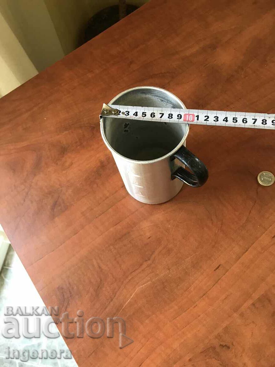 ALUMINUM JUG MEASURING UP TO A LITER - 6 ALUMINUM JUG MEASURING UP TO A LITER - 6