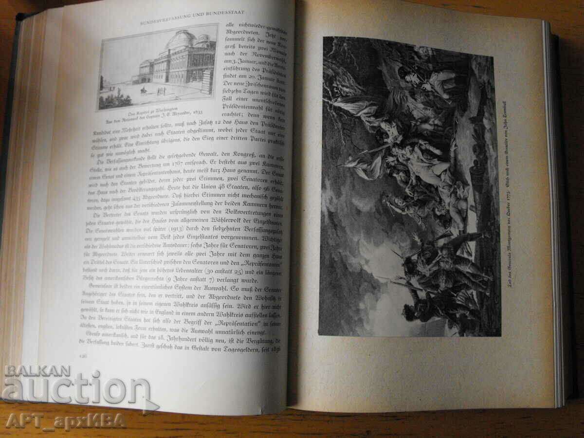 Delivery of History of America (except Canada), two in one volume. Delivery of History of America (except Canada), two in one volume.
