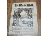 1927 Γερμανική εφημερίδα περιοδικού DIE WEITE WELT τεύχος 47