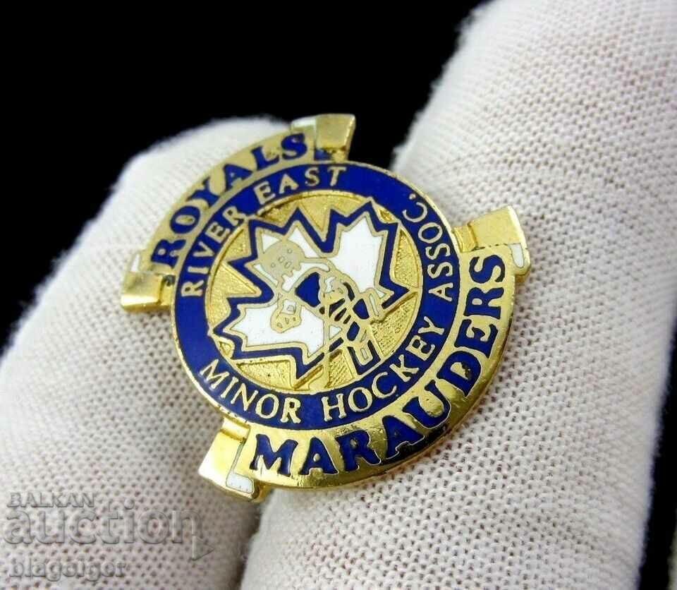 Livrarea Insigna canadiană-Asociația de hochei pe gheață