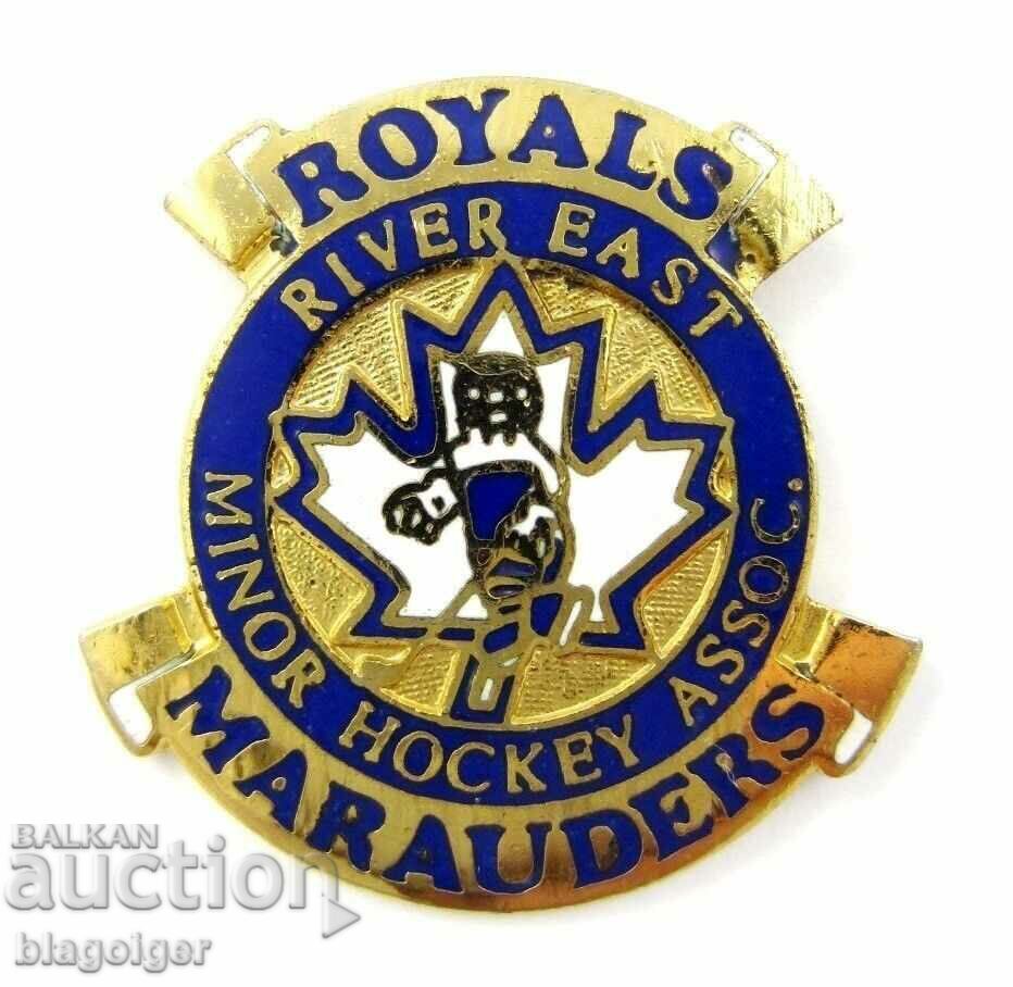 Canadian Badge-Ice Hockey-Asociation