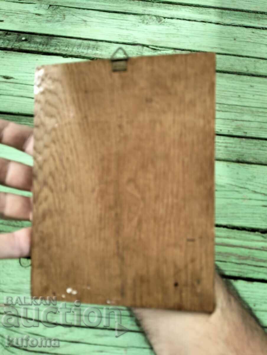 The begging hands panel in wood and brass - 5 The begging hands panel in wood and brass - 5