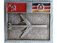 16256 Badge - USSR-GDR airline plane