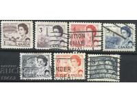 Stamped Queen Elizabeth II 1967 - 1971 from Canada