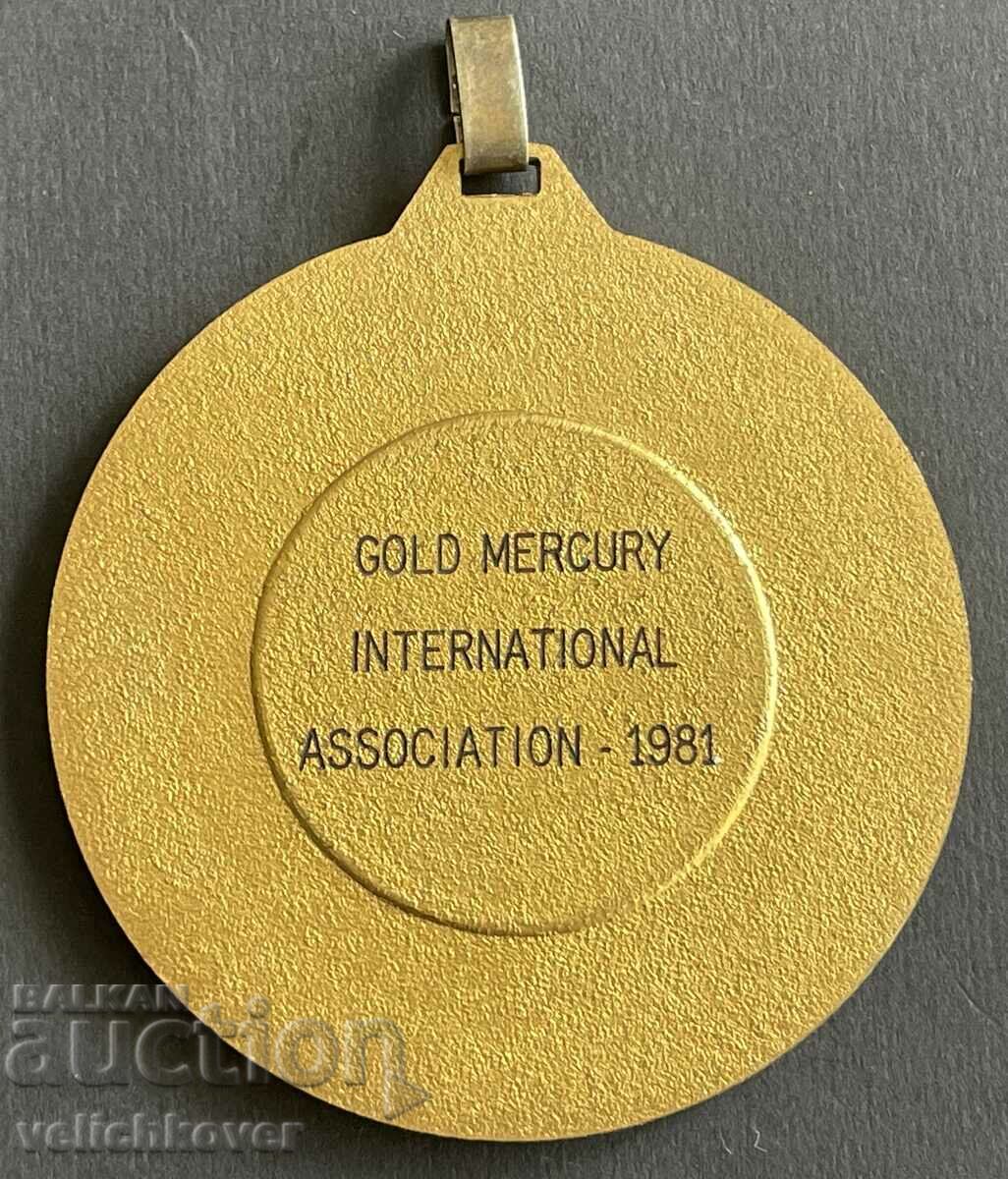37754 Gold Mercury Medal World Trade Association with price 15.00 BGN | € 7.67 37754 Gold Mercury Medal World Trade Association with price 15.00 BGN | € 7.67
