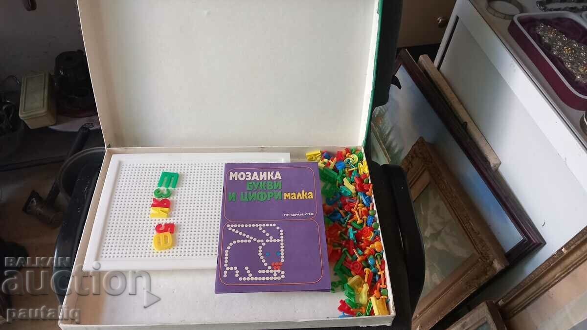 LETTERS AND NUMBERS MOSAIC 300 PIECES - 6