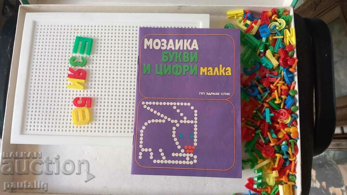 LETTERS AND NUMBERS MOSAIC 300 PIECES - 7