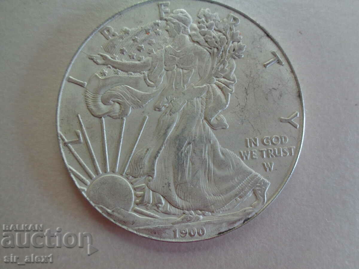 Coin 1 US Dollar 1900 - replica with price € 0.90 | 1.76 BGN